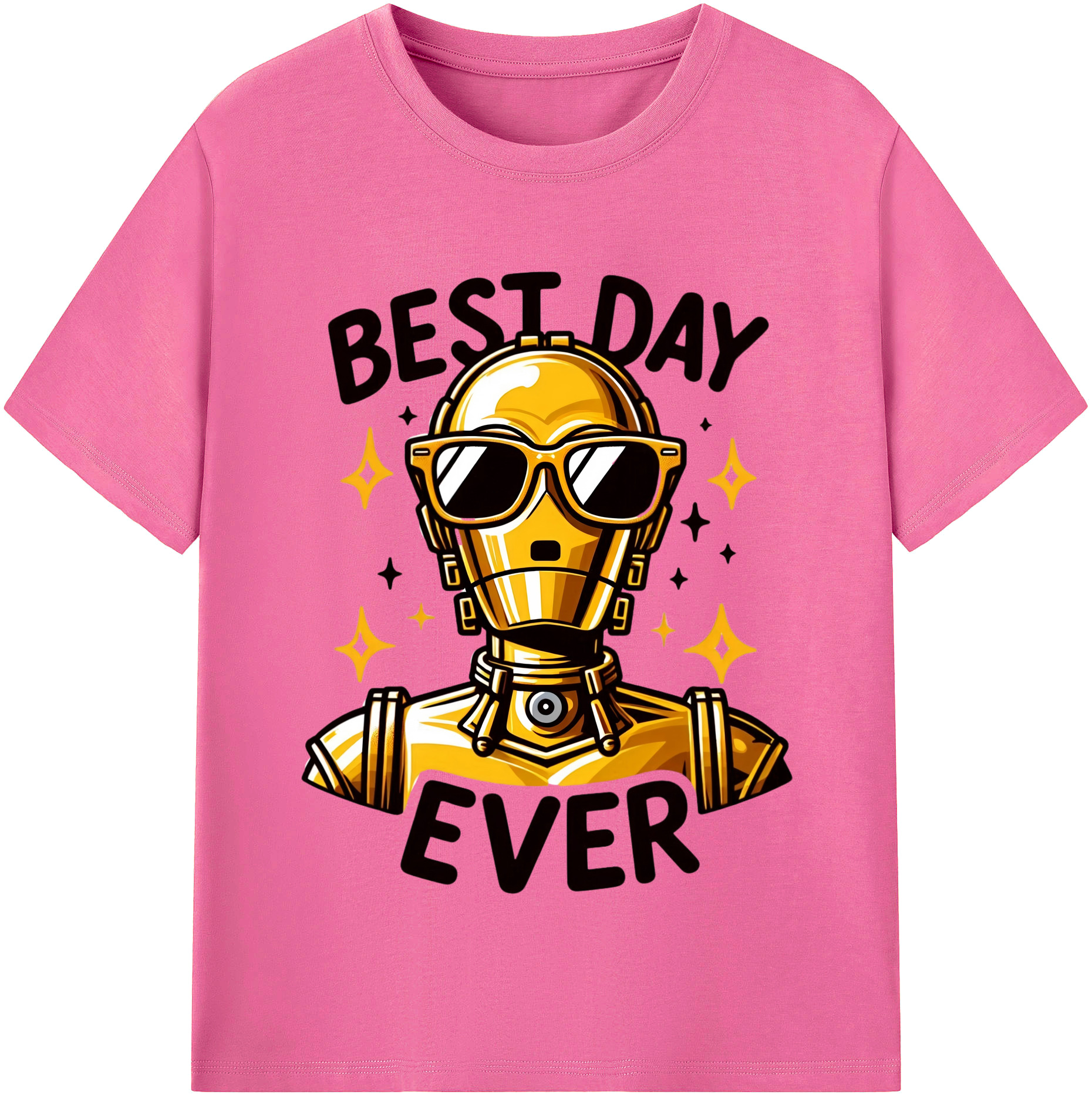 （画像用） スター・ウォーズ Star Wars レディースカジュアルプリントTシャツ（綿100％）